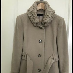 Zara Women Beige Coat, Jacket Size M
